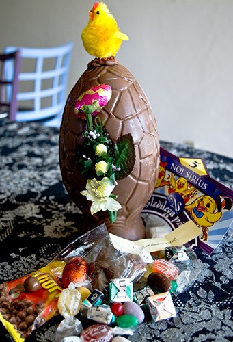 Easter Egg filled with Icelandic candy