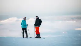 Skiing in Bláfjöll