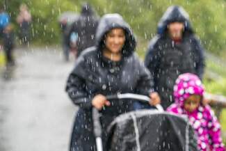 A rainy day in Reykjavík