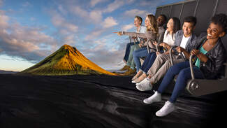 Flyover iceland in reykjavik