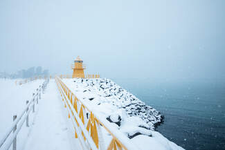 Reykjavík in winter