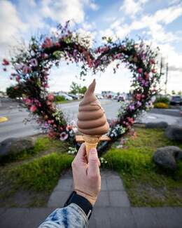 ice cream in Reykjavík