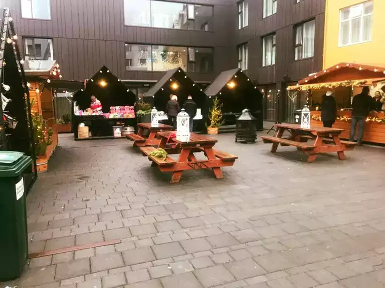 Hjartartorg Christmas market