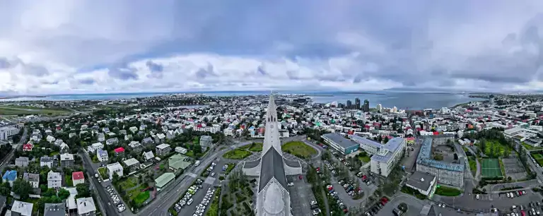 Reykjavik Overview from Hallgrímskirkja