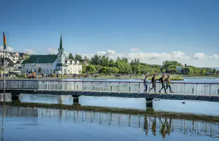 City Hall bridge