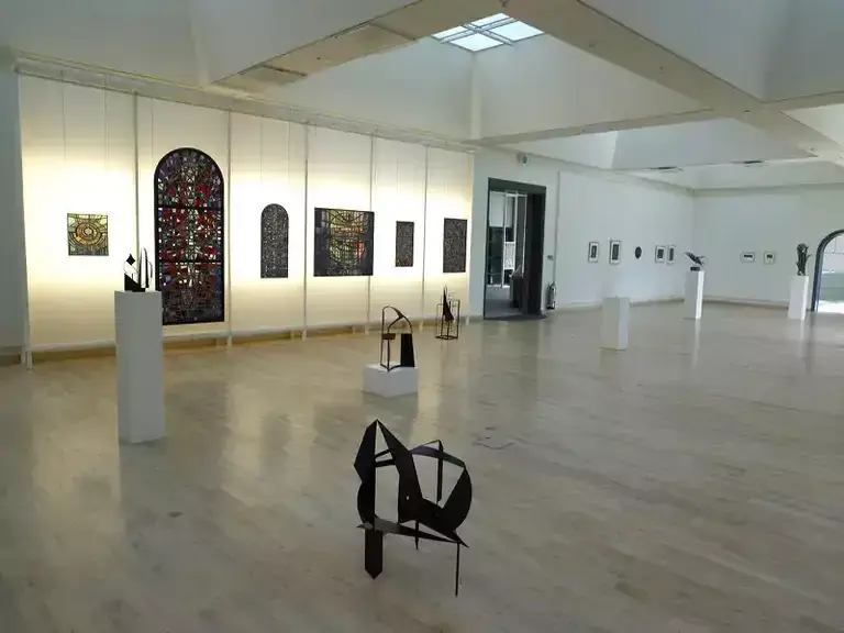 Gerðarsafn art museum on the inside