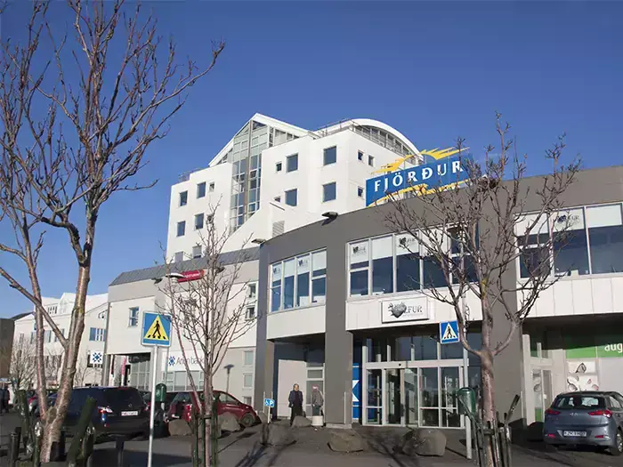 Fjörður mall outside