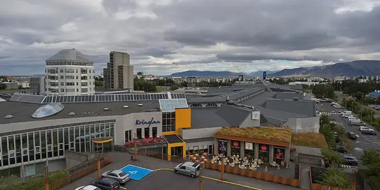 Iceland Shopping Mall Kringlan in Reykjavik