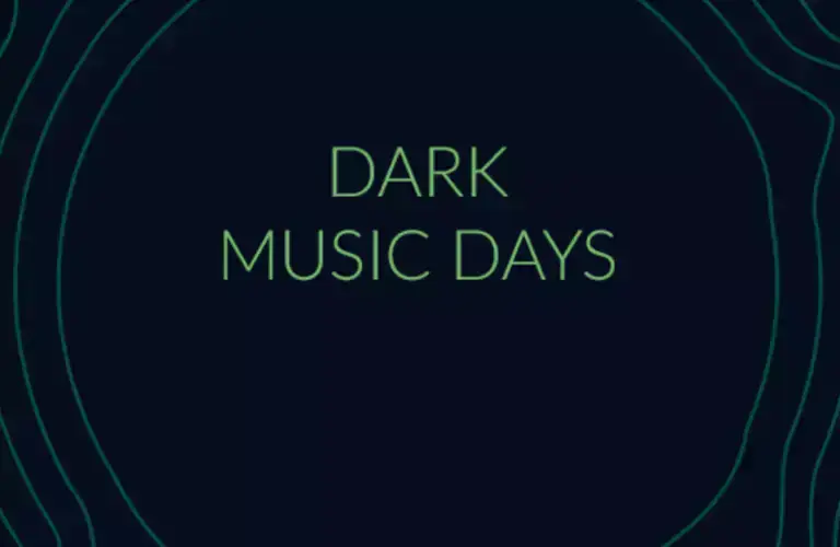 Dark music days logo