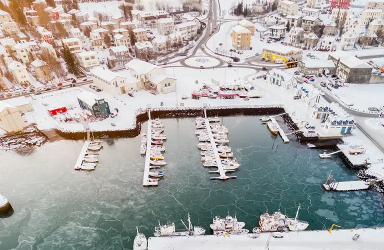 Hafnarfjörður Harbour - photo: Gunnar Gunnarsson