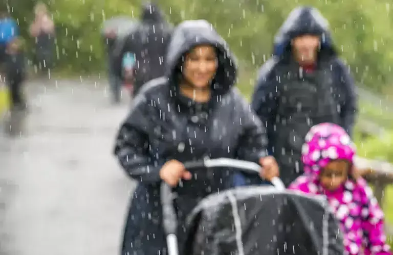 A rainy day in Reykjavík