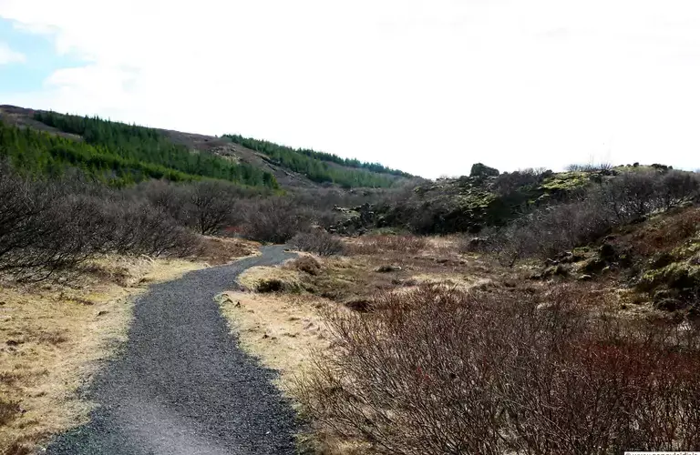 Heiðmörk gravel road